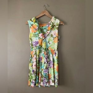 Vintage floral dress 60’s